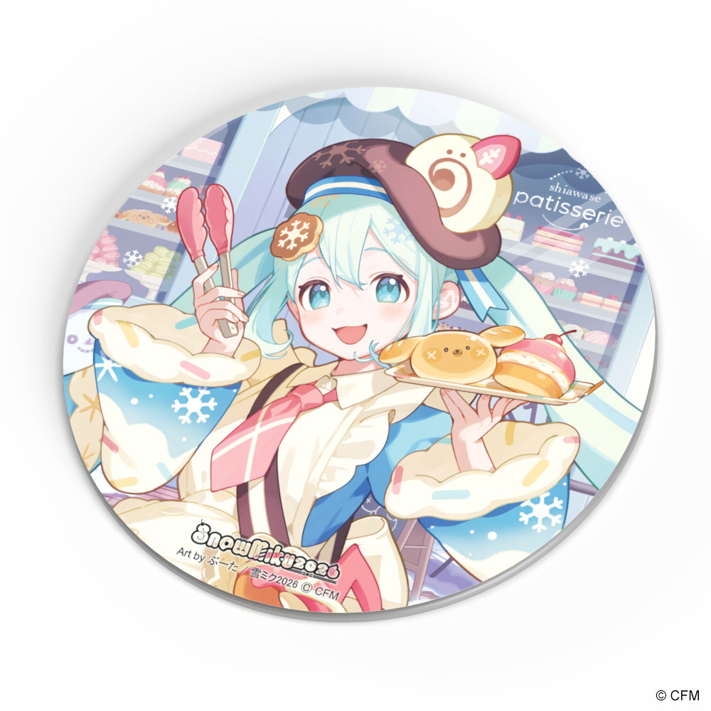 グッズ]SNOW MIKU 2026 コースターパブミラー｜SNOW MIKU 2026