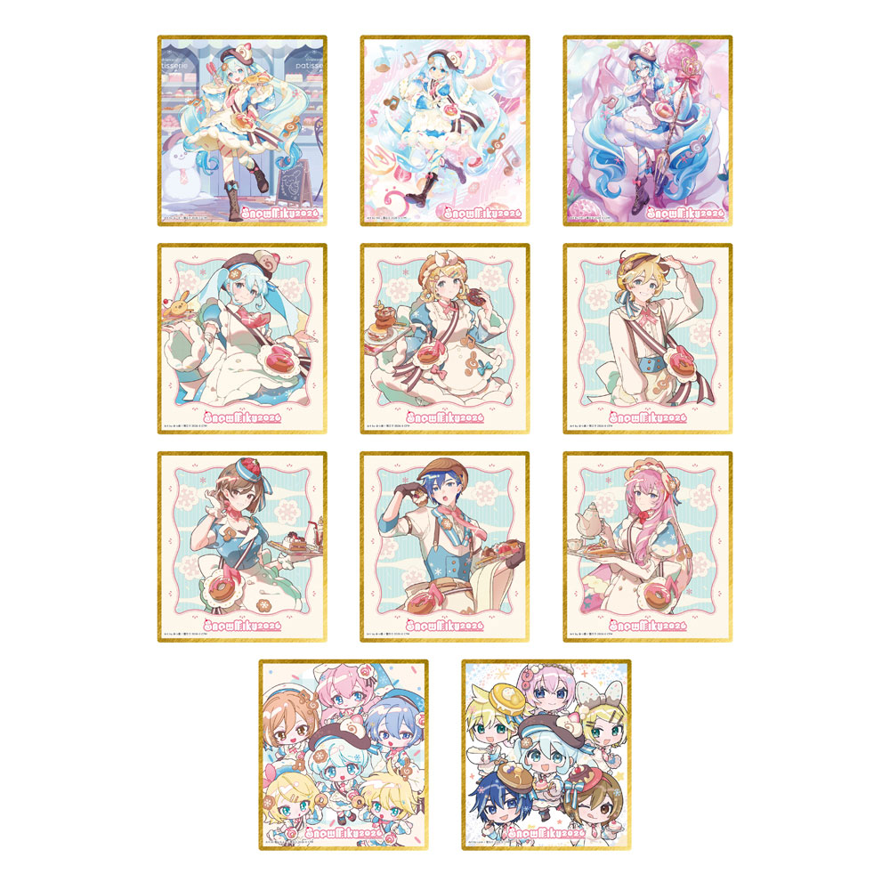 グッズ]SNOW MIKU 2026 × HMV POP UP SHOP クリア色紙（ランダム11種