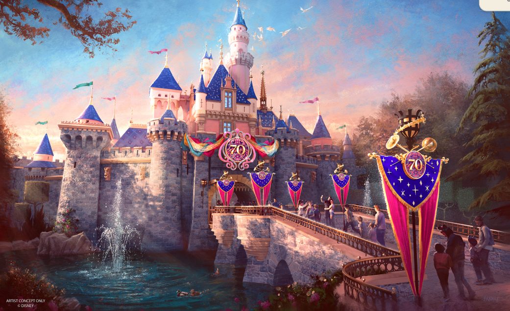 レア】ディズニーランド 40周年記念展示 ウォルト・ディズニー夢の建設