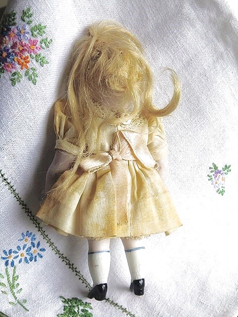 ビスクドール アンティークミニョネット ドイツ 13cm ケストナー