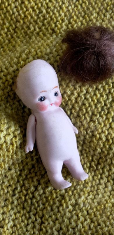 ドレッセル アンティーク ビスクドールブルースリープアイオープン