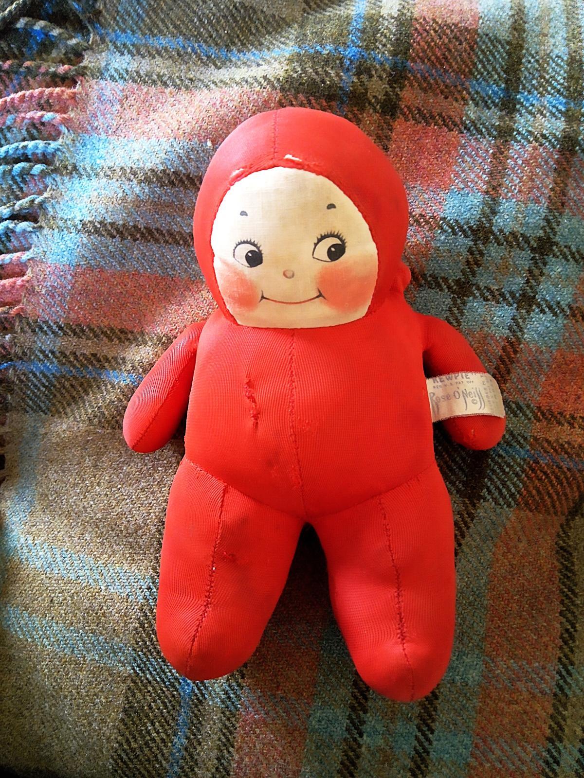 しあわせスマイルのキューピー ローズオニール ☆22cm 布製クロス