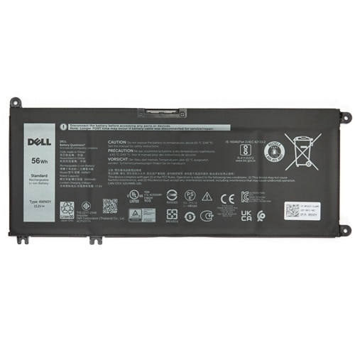 一部のノートパソコン用Dell 4セル 56 Wh リチウムイオン交換用
