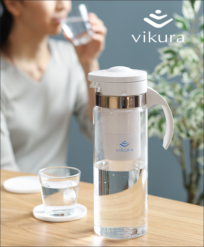 浄水ポット ポット型浄水器 浄水ボトル 浄水器 ビクラ浄水ポット 浄水