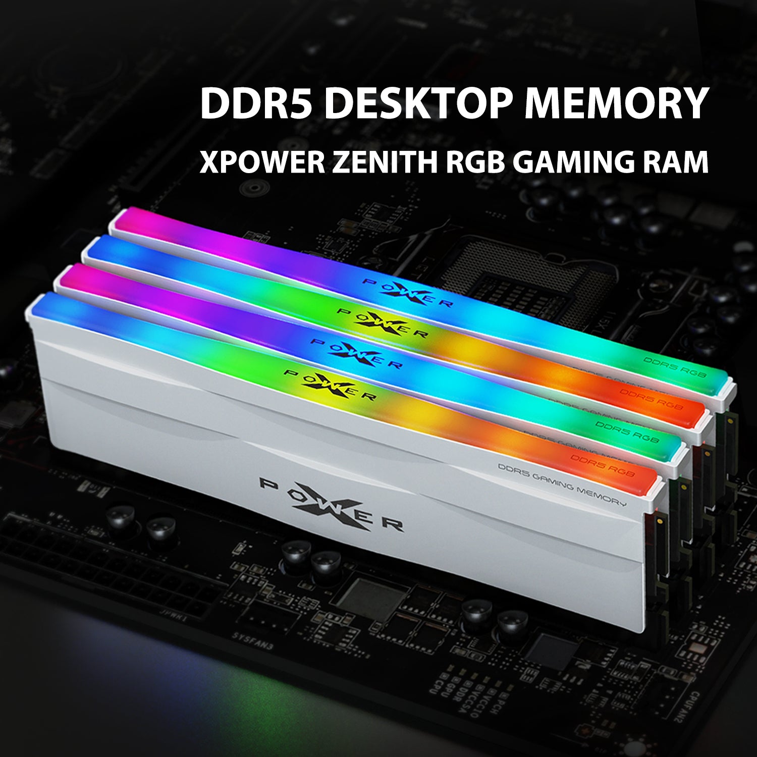 Silicon Power Zenith RGB DDR5 6000MT/s (PC5-48000) CL30 32GB