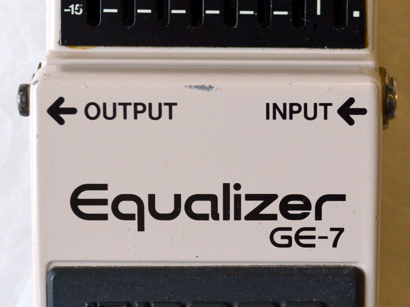 BOSS GE-7 Equalizer 1986年 ビンテージ 1161686 BOSS(ボス)【楽器検索