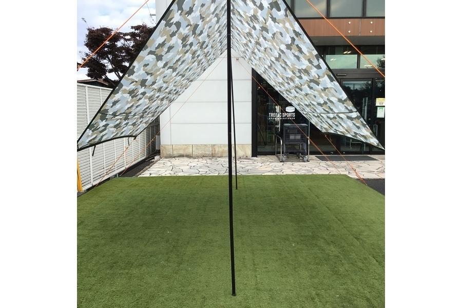 LOGOS(ロゴス)のカモフラ柄のベーシックドーム・PLR XL&ツーリング