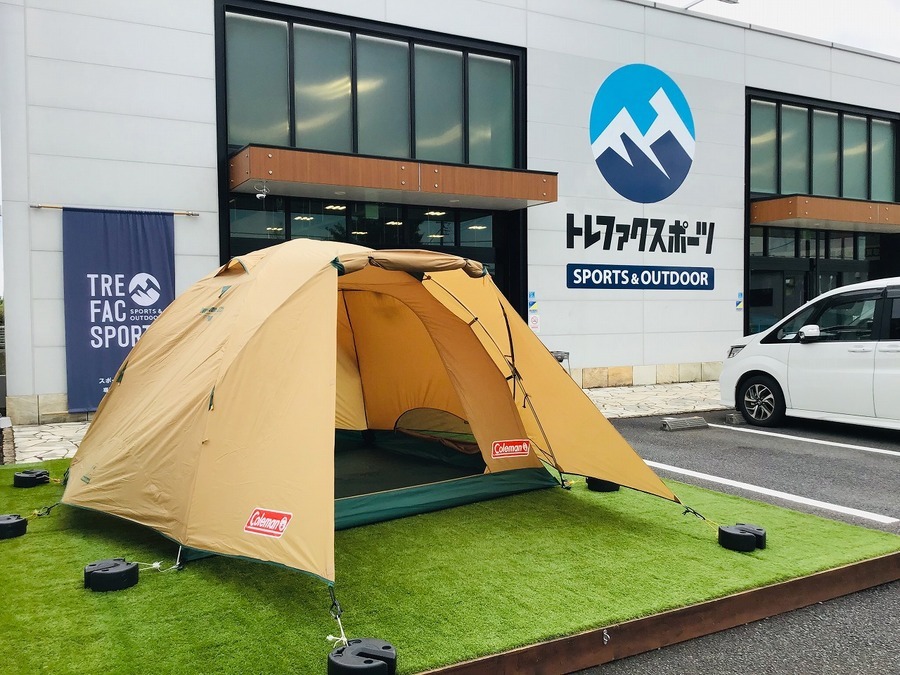 LBfor1シリーズ第4弾！Coleman(コールマン)のタフドーム2725を設営して