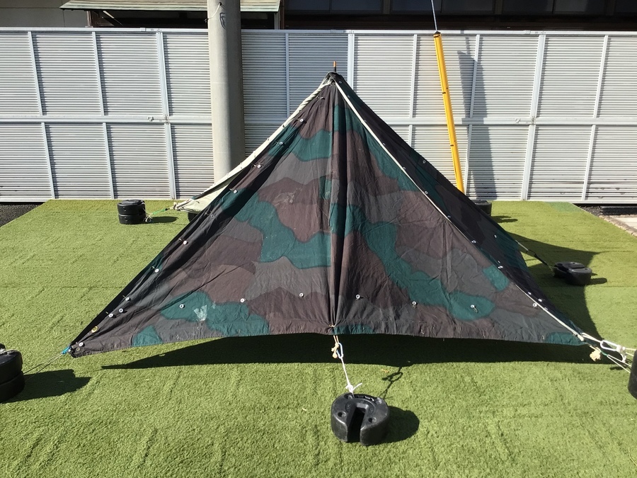 またまた希少品！スウェーデン軍パップテントが入荷！[2022.02.19発行