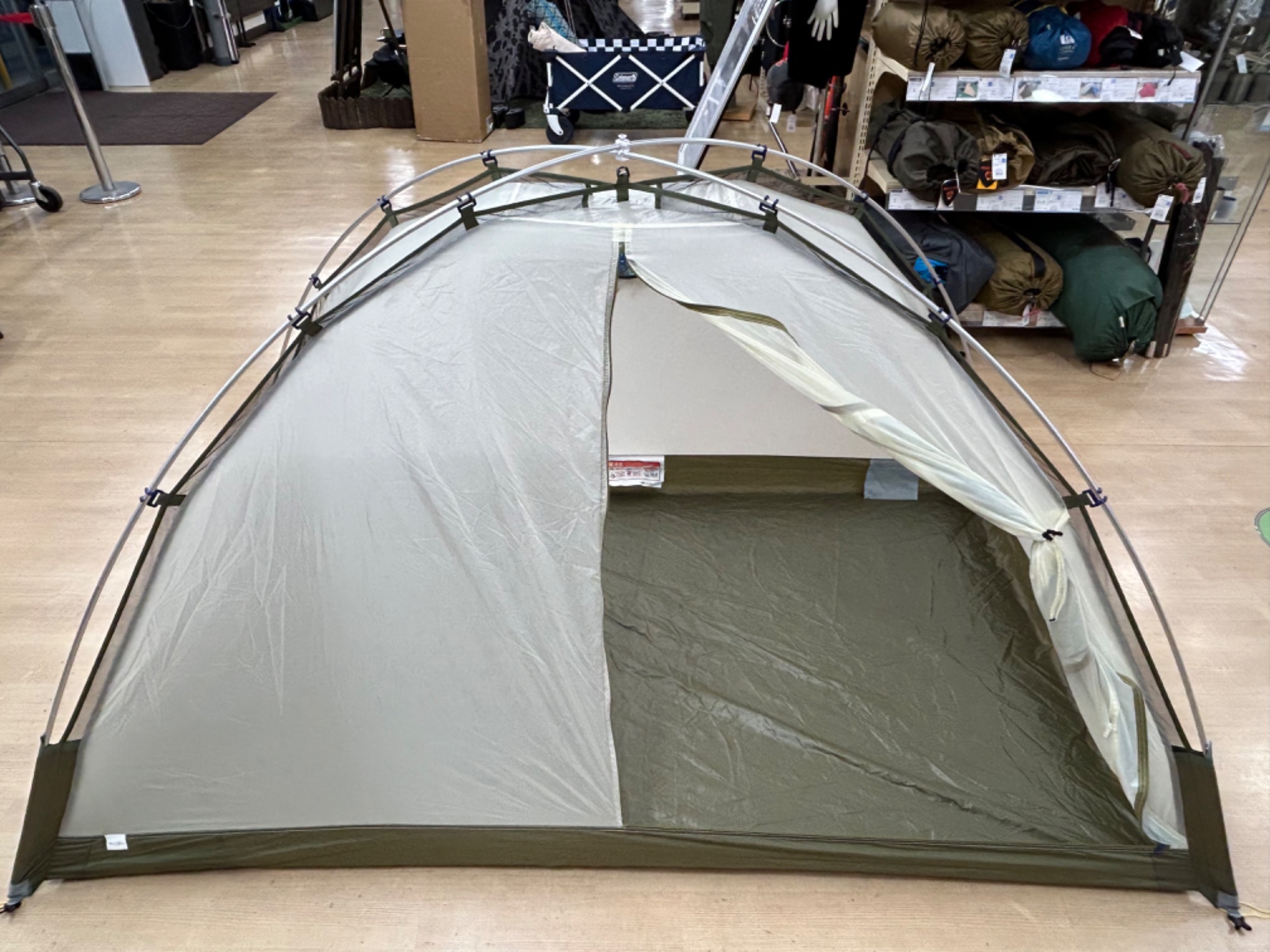 簡単設営、耐久性、防水性に優れたアルパインテント「プロモンテ VL27