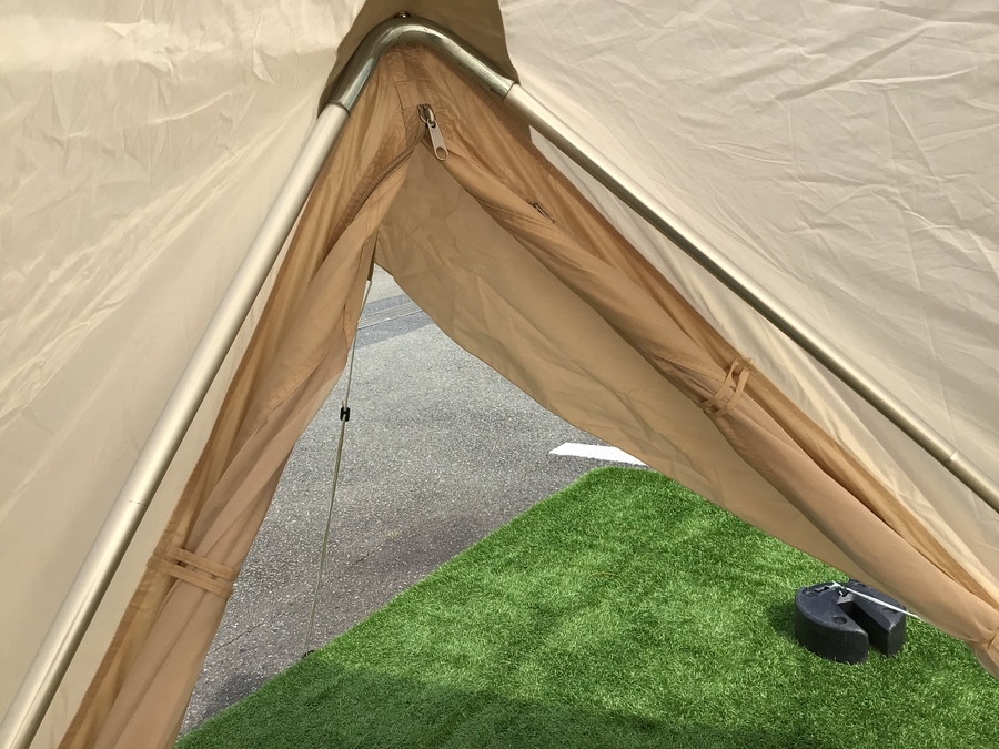 ポリエステル素材ベル型テント！ニュートラルアウトドアGEテント3.0