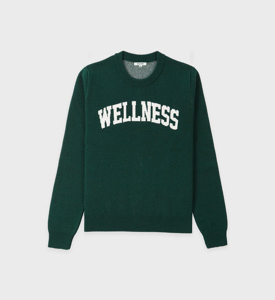 Wellness Ivy Sweater - Forest – Sporty & Rich
