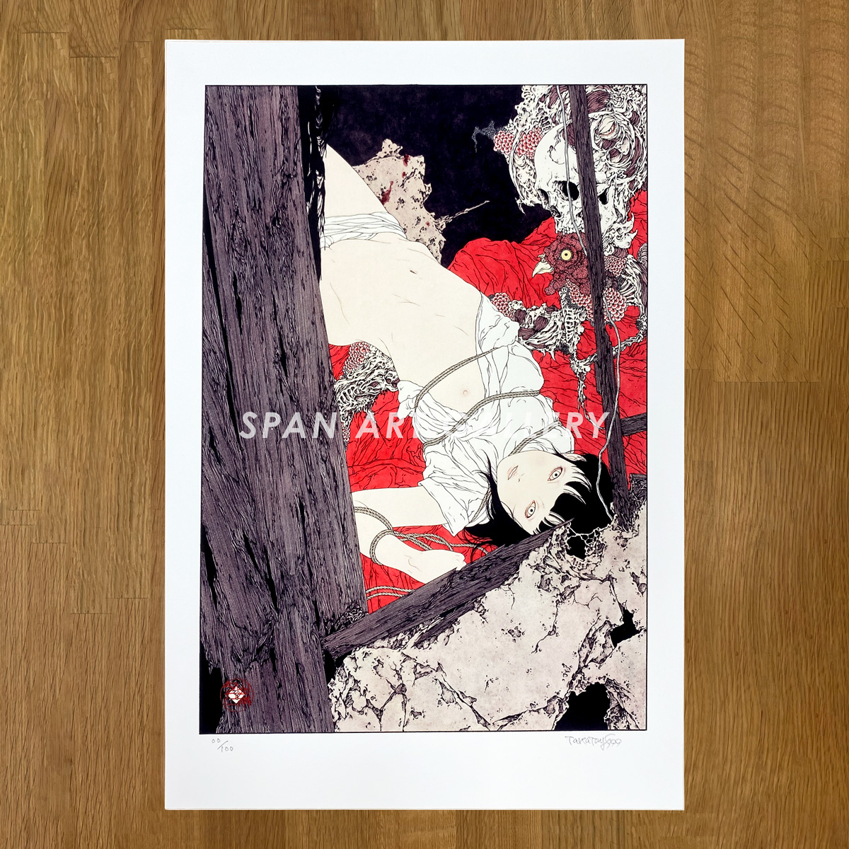 Span Art Gallery / 【直筆サイン・エディション入】山本タカト 額付き