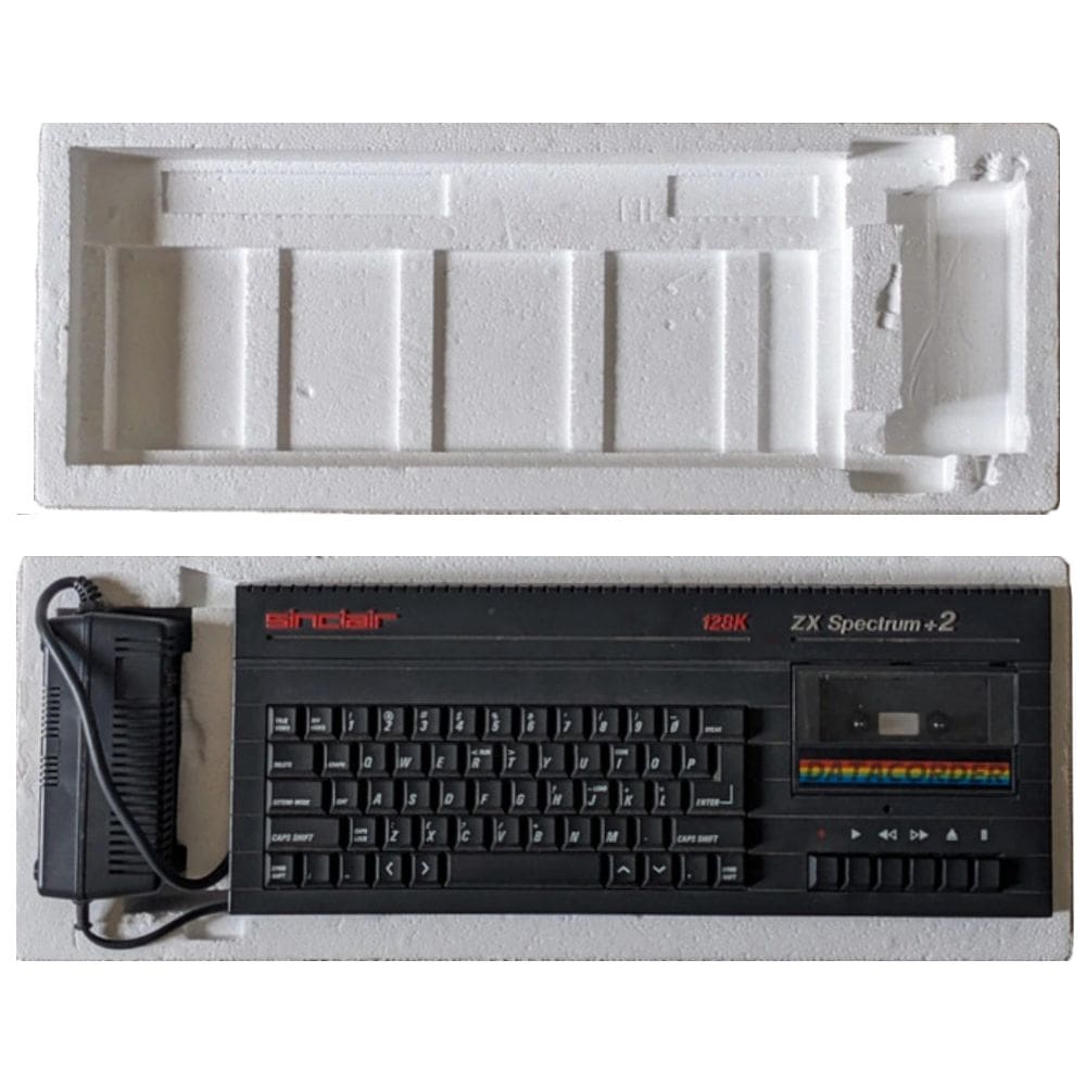Sinclair ZX Spectrum +2 Action Pack - Refurbished