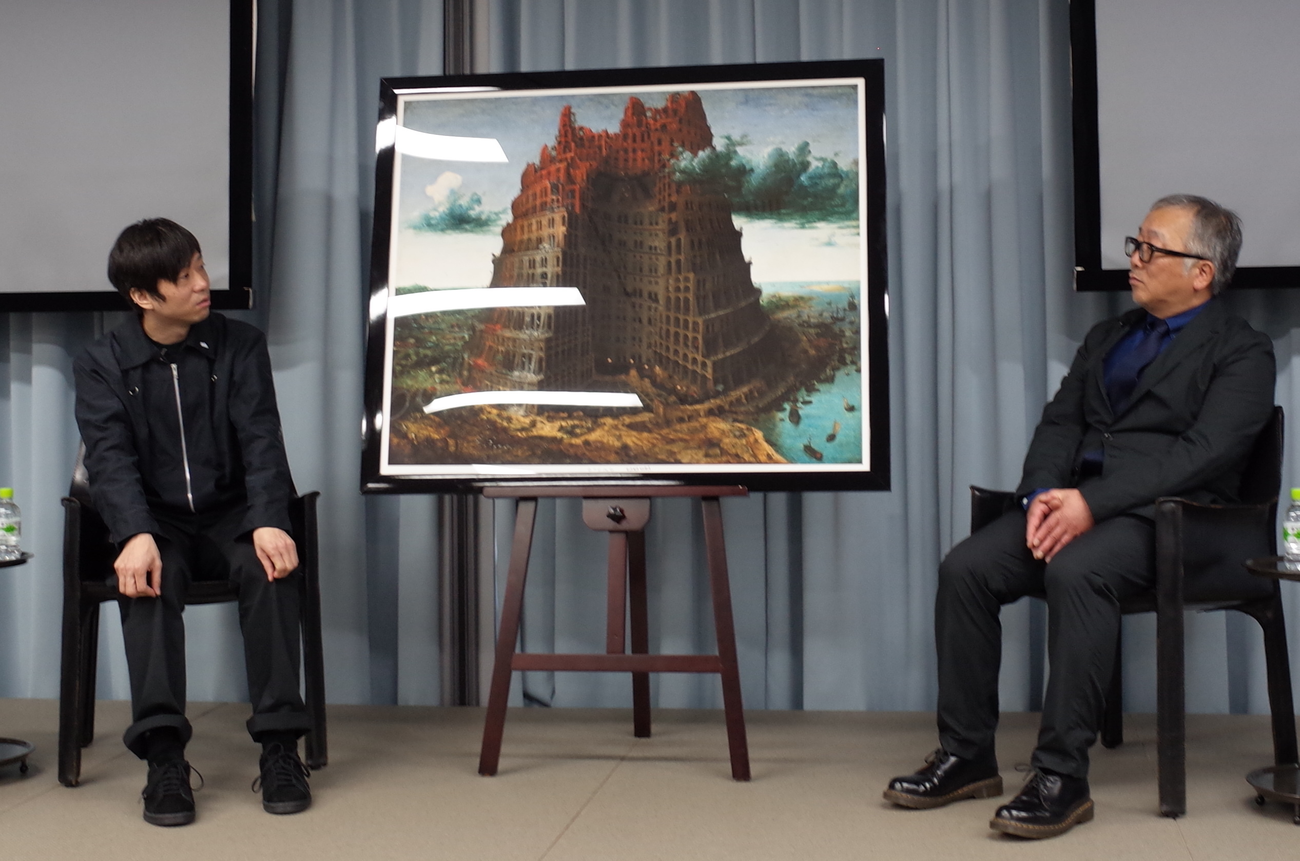 大友克洋×ブリューゲル！ 超絶技巧で描かれた“大友版 バベルの塔