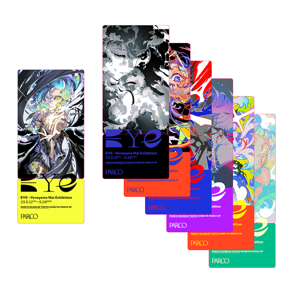 米山舞の個展『EYE』渋谷PARCOにて開催 「入場時間指定前売券」販売中