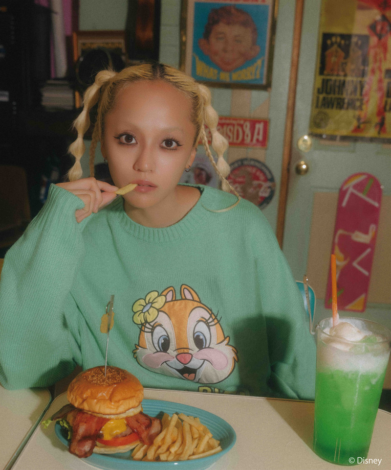 Disney/ディズニー/クラリス】サテン刺しゅうニット｜4GEEKs by