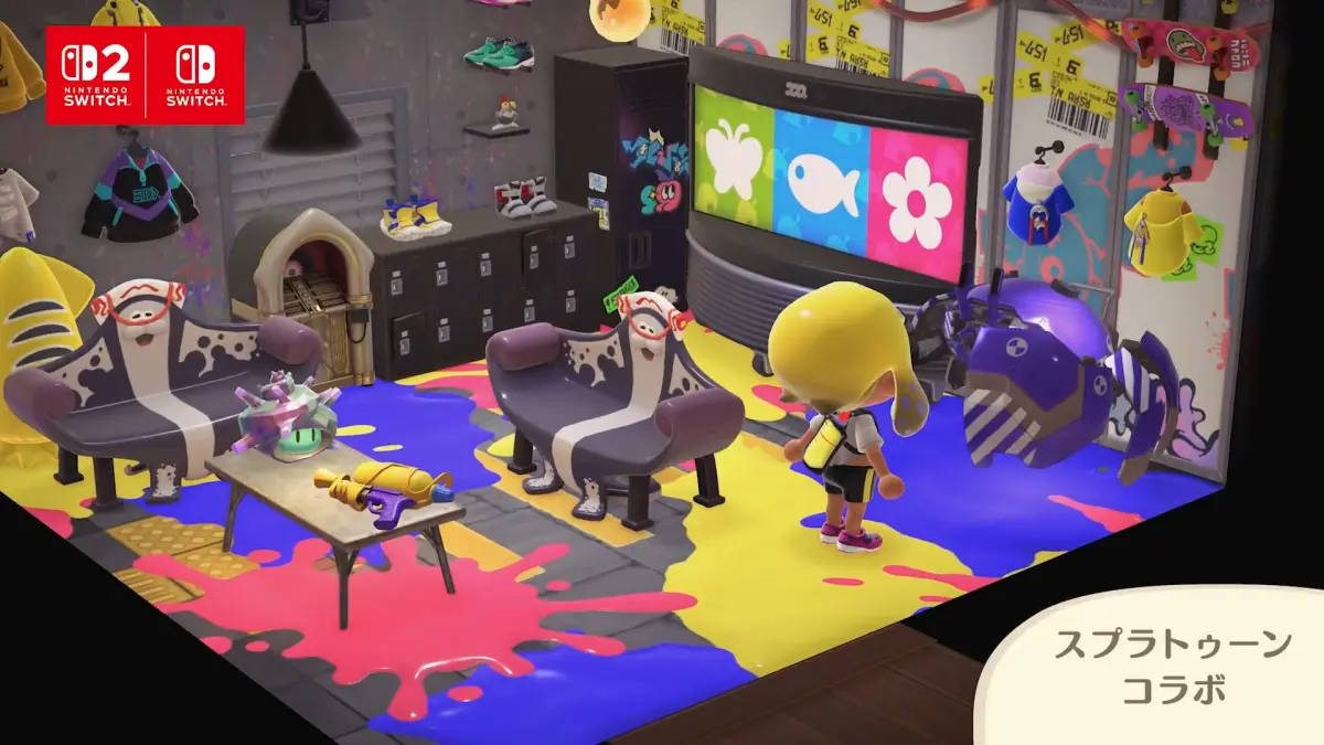スプラコラボ新登場！あつ森アップデート2026年1月15日配信