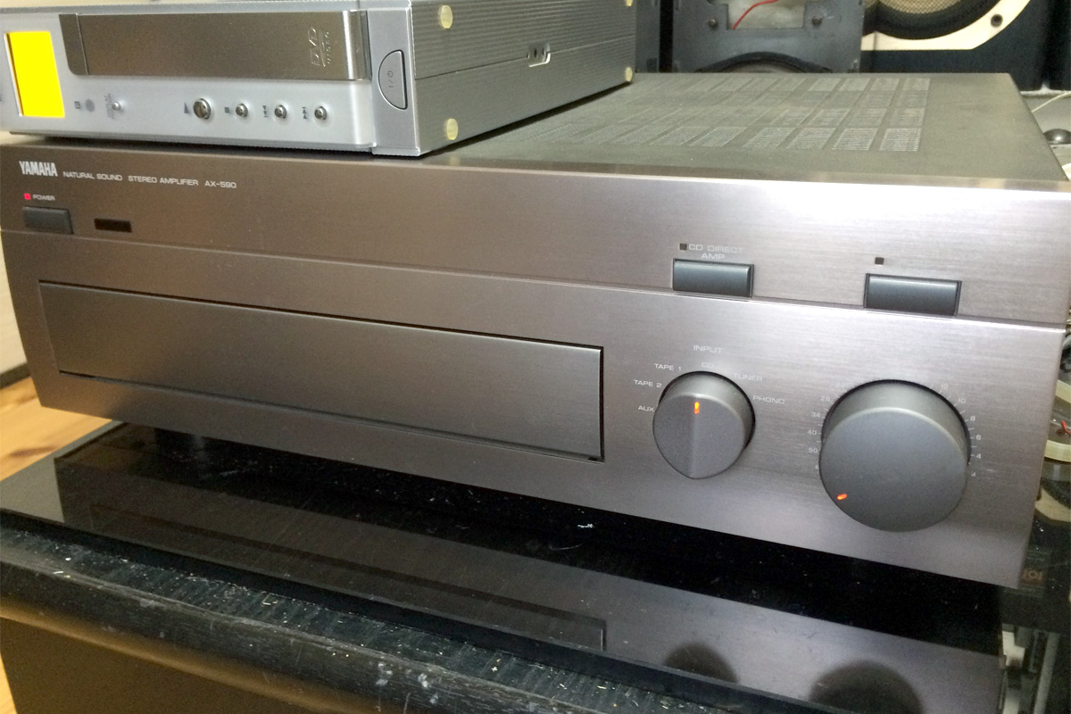 YAMAHA AX-590のリレー掃除 | イイ音聞いてる？