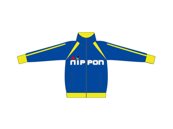 ニッポニアジャージ2O2O クラスタ イエロー（KIDS） – SR猫柳本線 猫