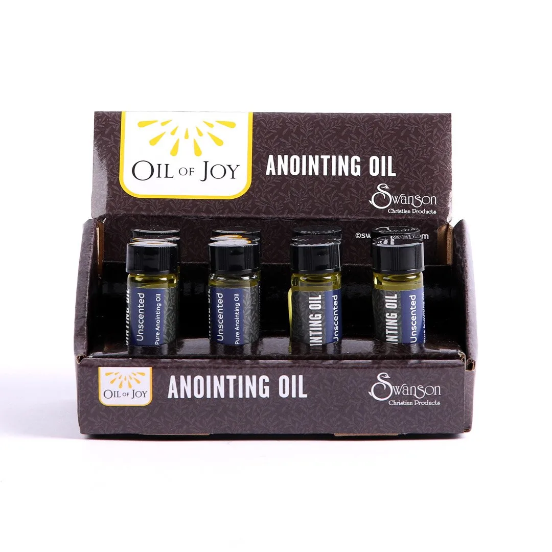 Anointing Oil - Unscented Display - Pack of 12 - SWANSON CHRISTIAN