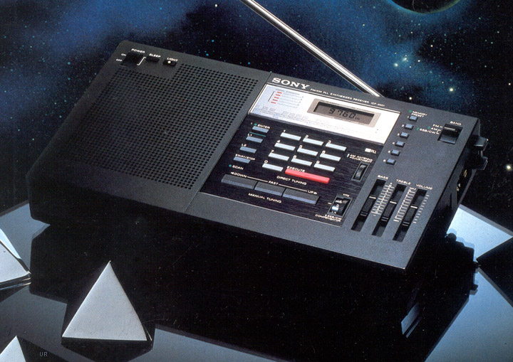My new (to me) Sony ICF-2001 shortwave radio | The SWLing Post