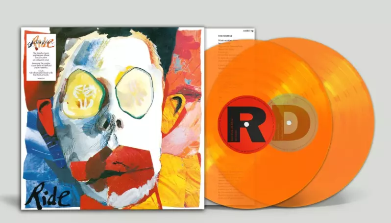 4 EP'S (COLOURED/LTD- WHITE VINYL 2-LP)/RIDE/ライド/初期EP4作品を