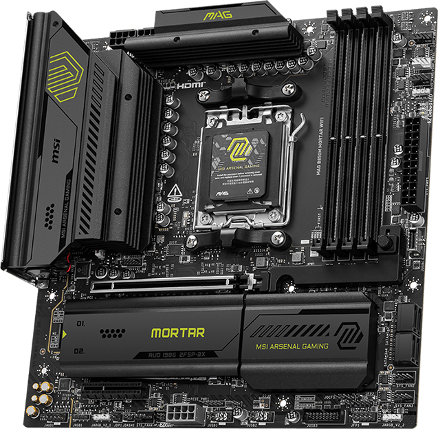 MAG B850M MORTAR WIFI | Gaming Motherboards｜Best Motherboard for