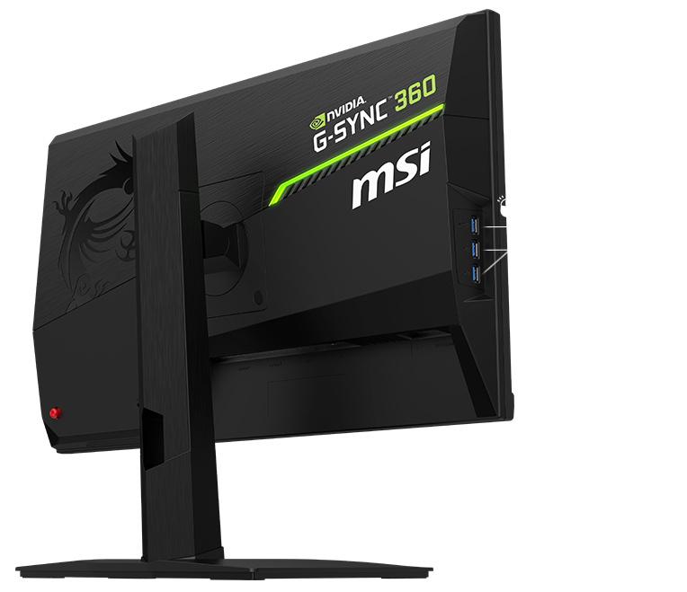 Overview Oculux NXG253R | MSI USA