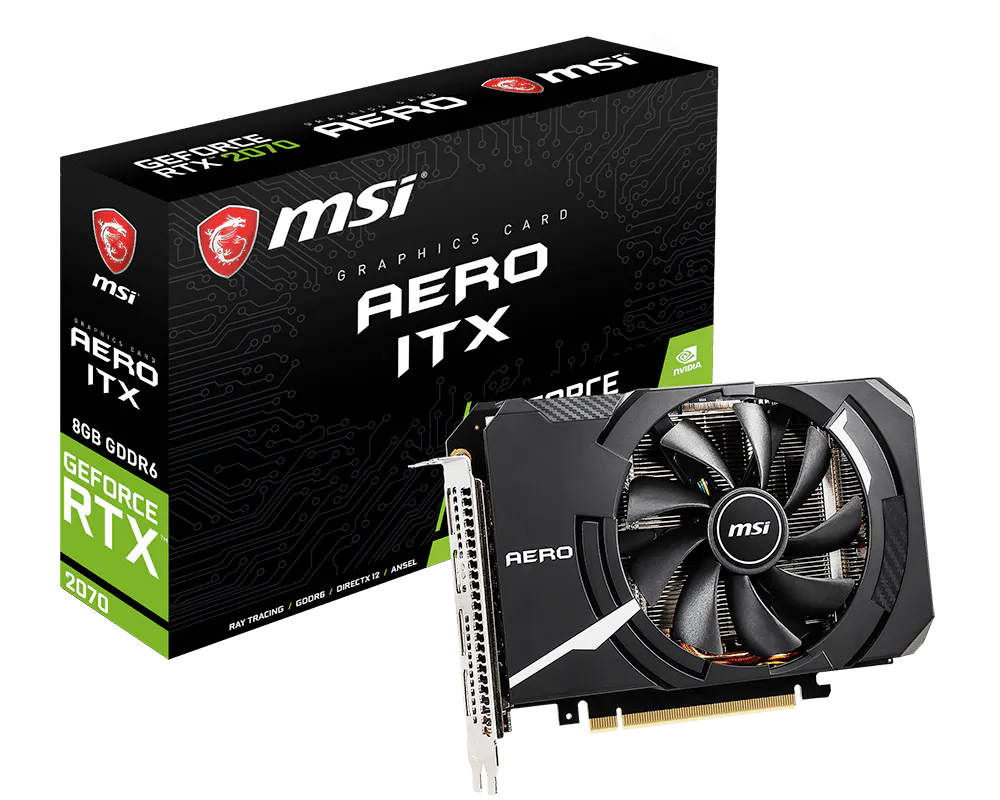 GeForce RTX 2070 AERO ITX 8G