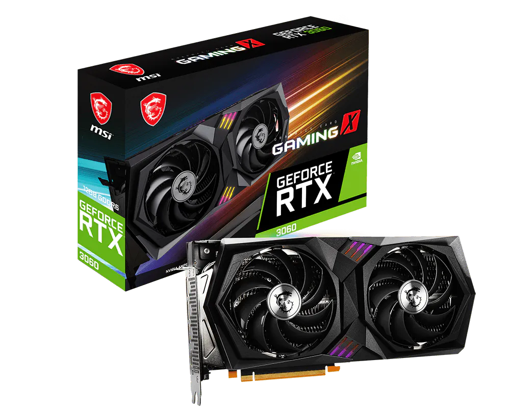 Specification GeForce RTX 3060 GAMING X 12G | MSI USA