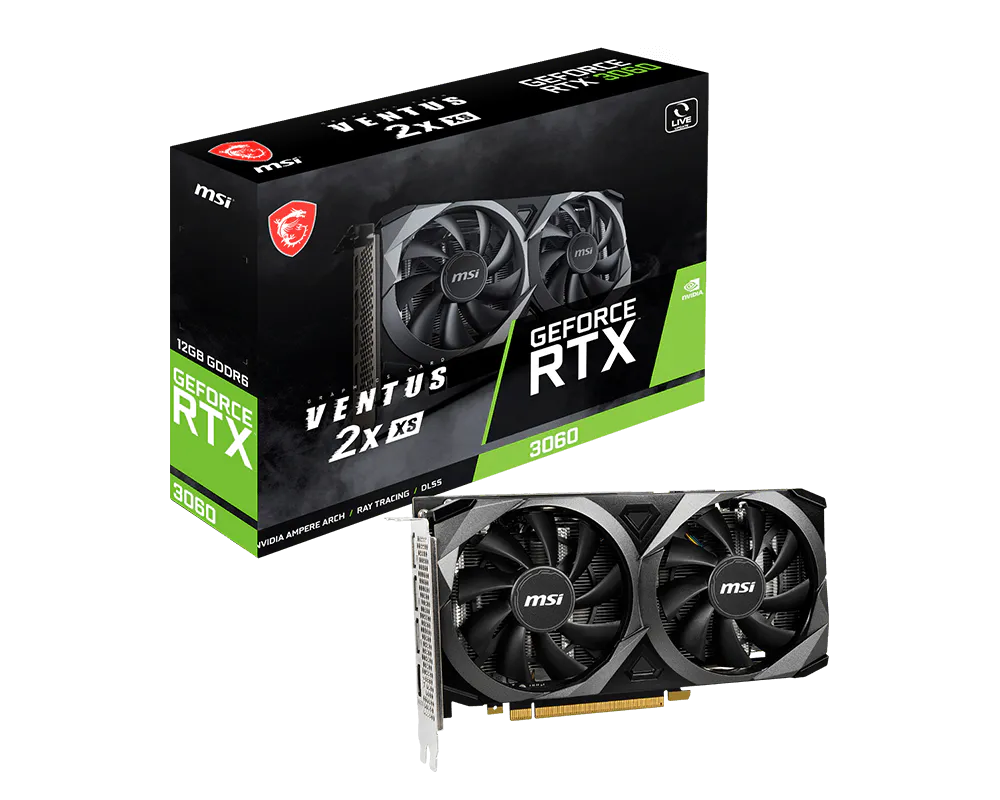 GeForce RTX 3060 VENTUS 2X XS 12G
