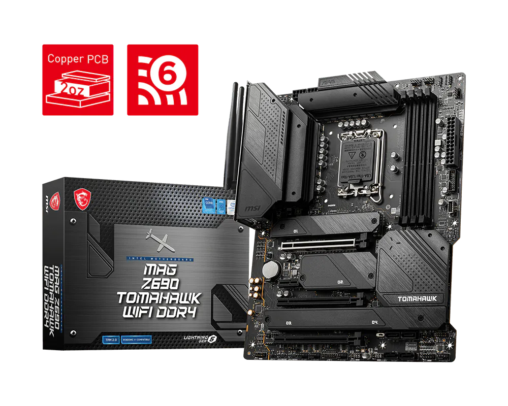 MAG Z690 TOMAHAWK WIFI DDR4