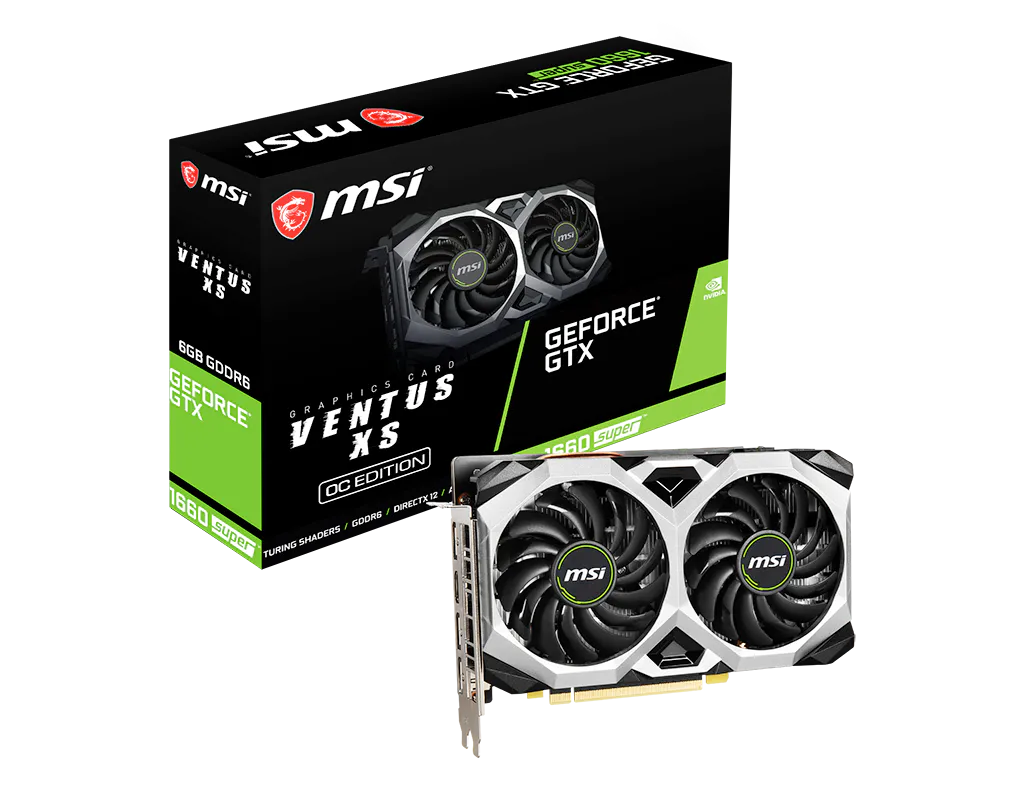 GeForce GTX 1660 SUPER VENTUS XS OC