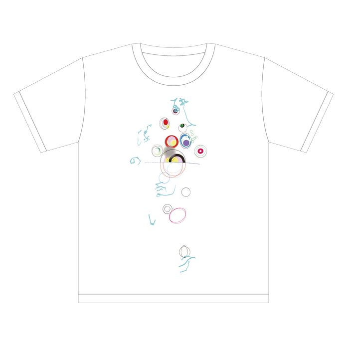 商品詳細ページ | Tele ONLINE STORE | 残像の愛し方 Tシャツ(白)