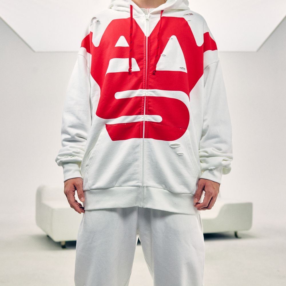 商品詳細ページ | Vaundy ONLINE STORE | VAWS Logo Hoodie [White]