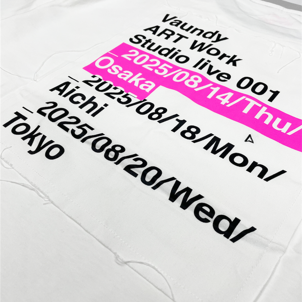 商品詳細ページ | Vaundy ONLINE STORE | Vaundy ART Work Studio live