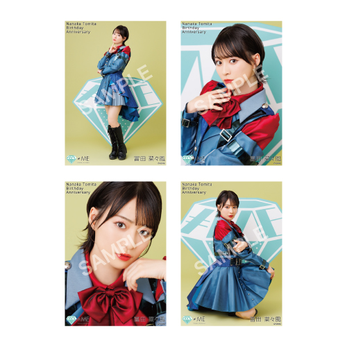 商品詳細ページ | ≠ME OFFICIAL SHOP | 冨田菜々風生誕記念生写真セット