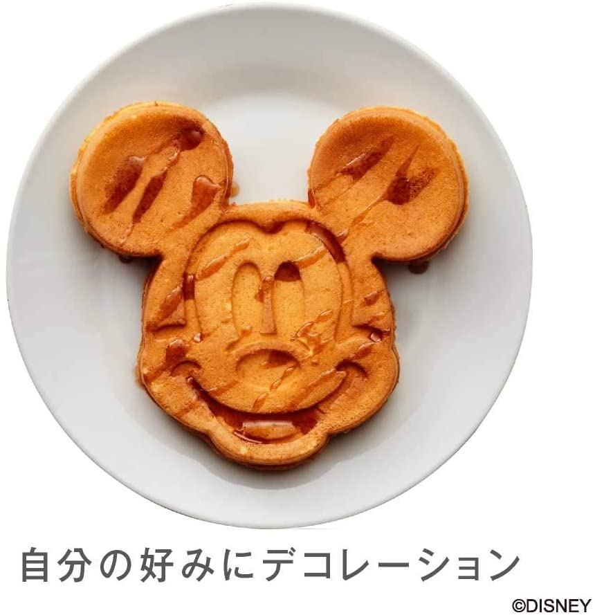 DOSHISHA(ドウシシャ) ワッフルメーカー ミッキーマウス シルバー WAFU