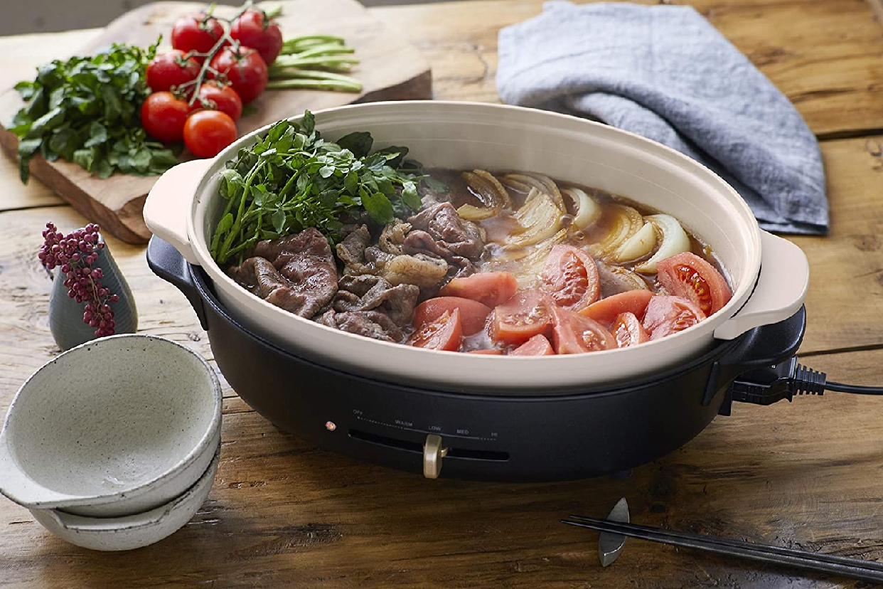 BRUNO(ブルーノ) オーバルホットプレート グレージュ BOE053-GRGの悪い