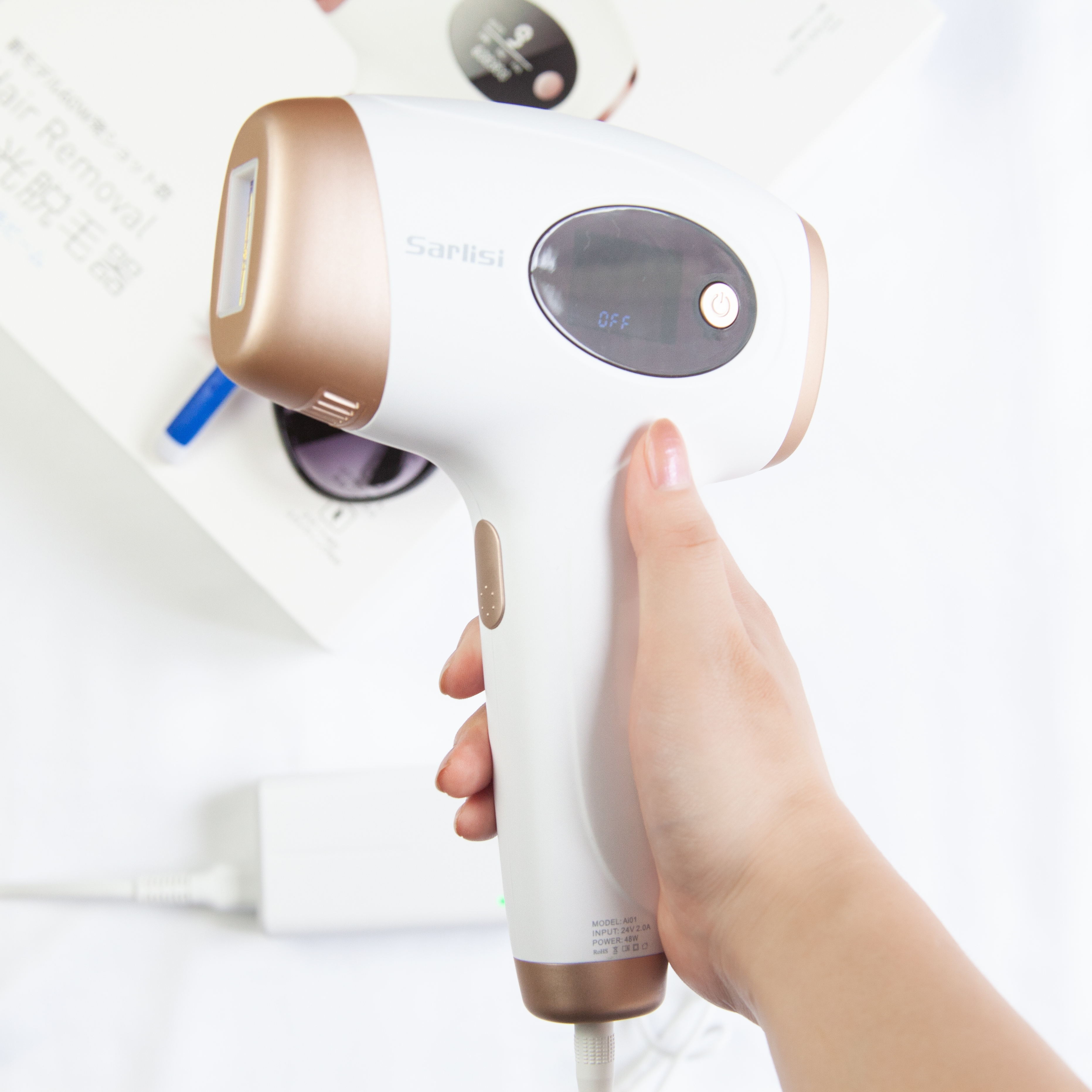 Sarlisi(サーリシ) IPL光脱毛器 AI-01の悪い口コミ・評判は？実際に