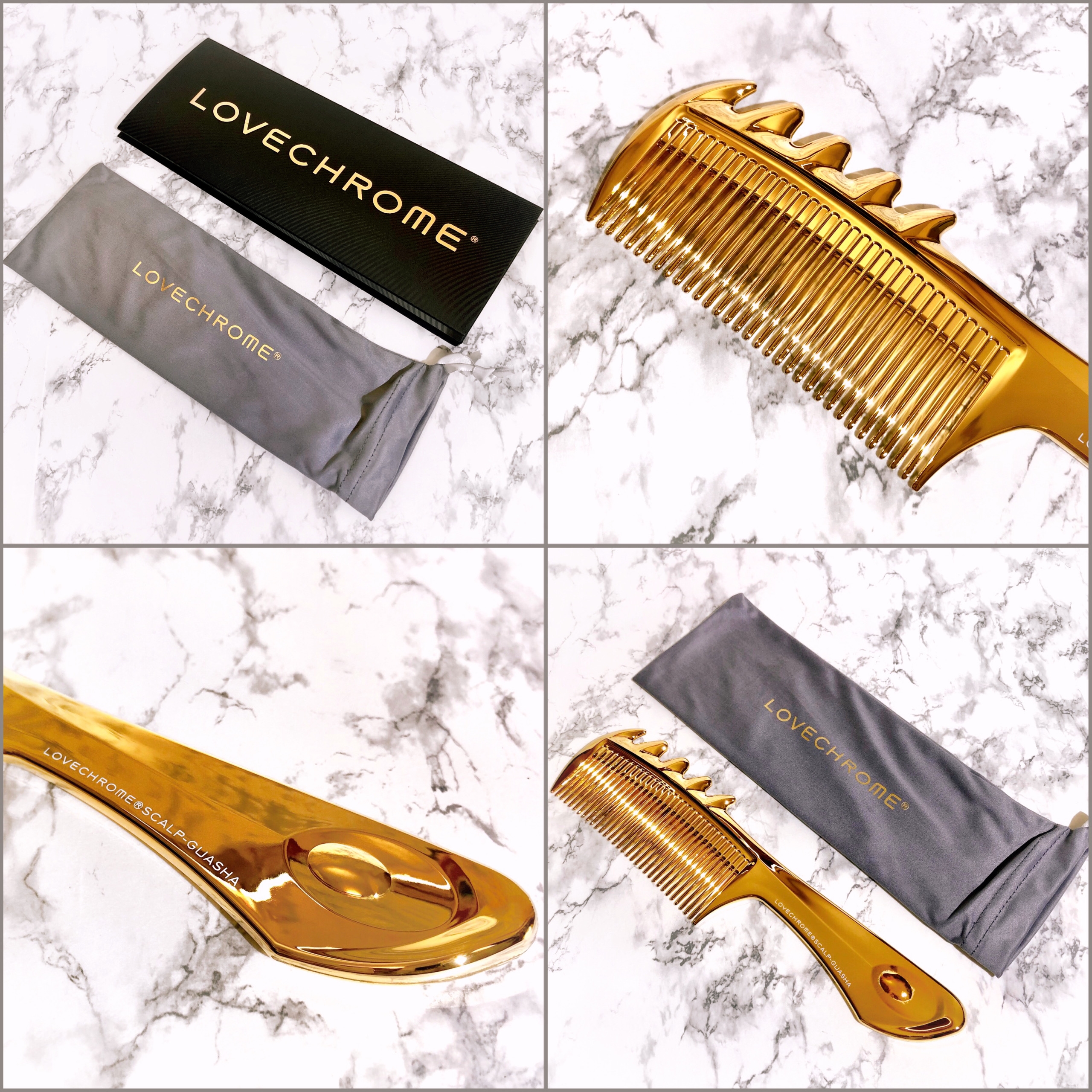 LOVECHROME K22G純金コーム LOVECHROME K22G純金コーム LOVECHROME