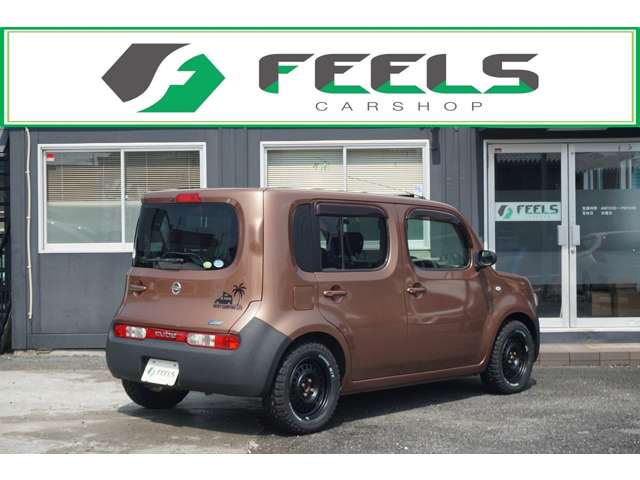 キューブ1.5 15X Vセレクションアウトドアスタイル 新品MTタイヤ ナビ