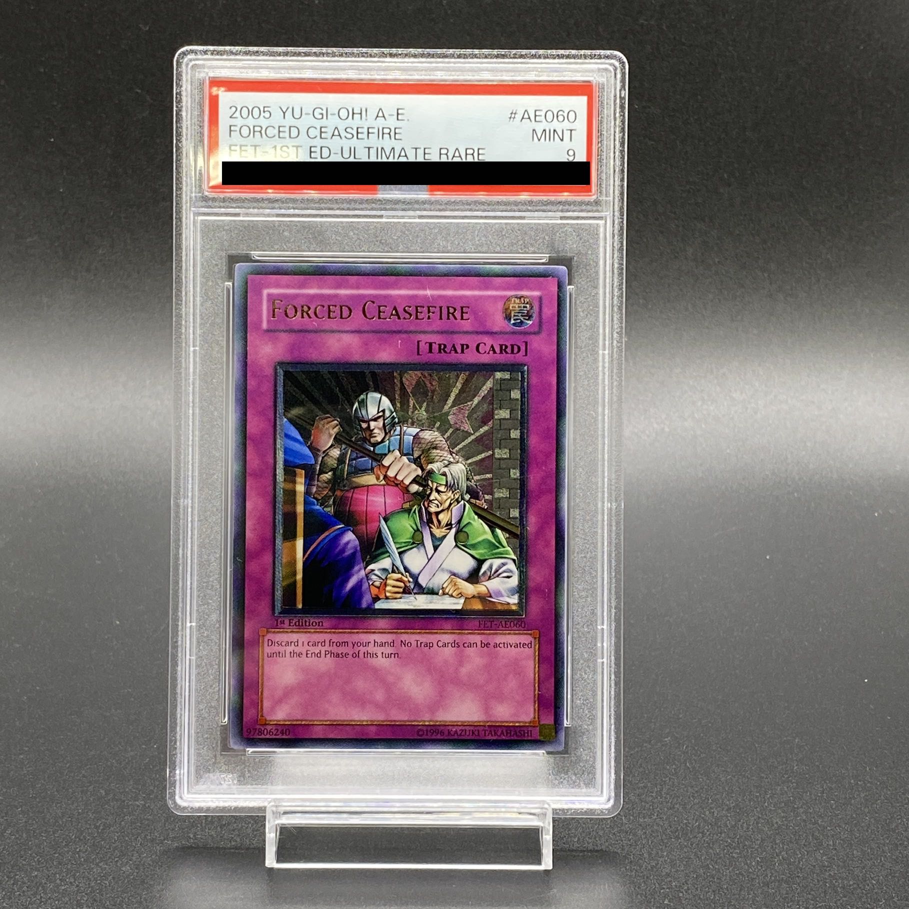 遊戯王 ファイアー・ダーツ 旧アジア レリーフ PSA9 遊戯王 ファイアー