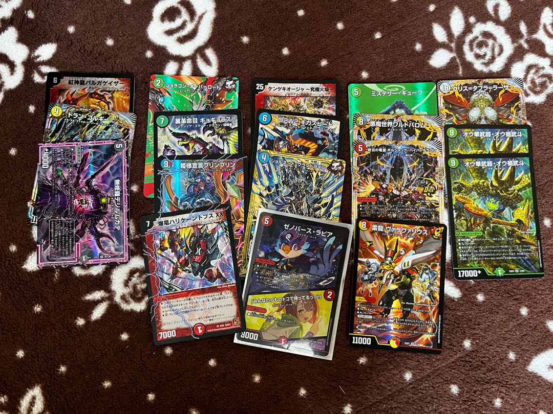 デュエルマスターズ 引退品 デッキ、スリーブ、デッキケース、まとめ