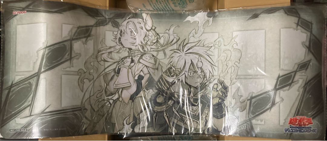 遊戯王 烙印 白き物語 アルバス エクレシア プレイマット ニューロン