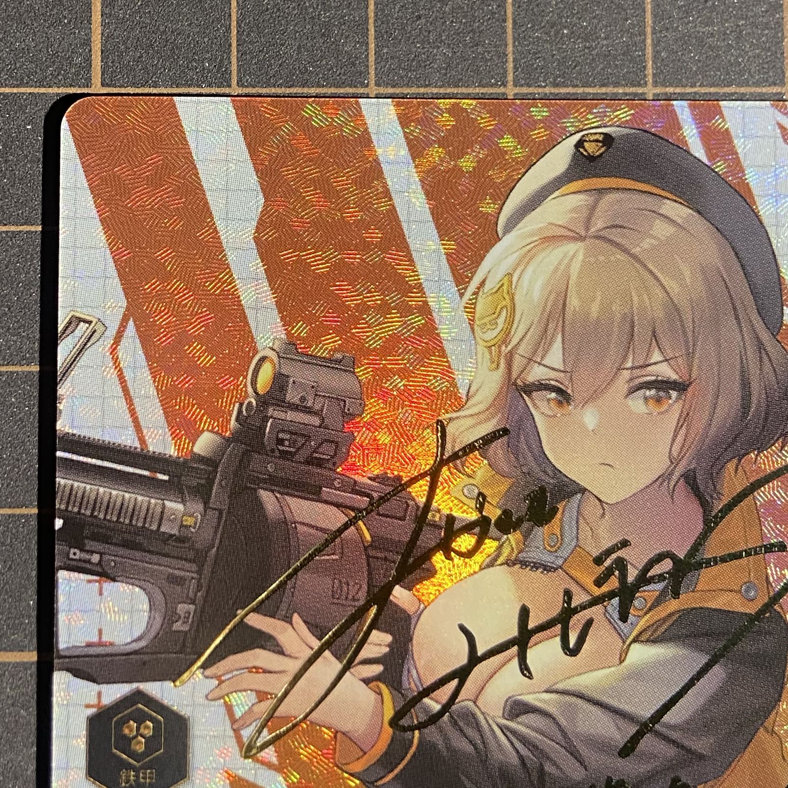 NIKKE DUEL ENCOUNTER アニス 限定箔押しサインカード 1枚の通販 白崎