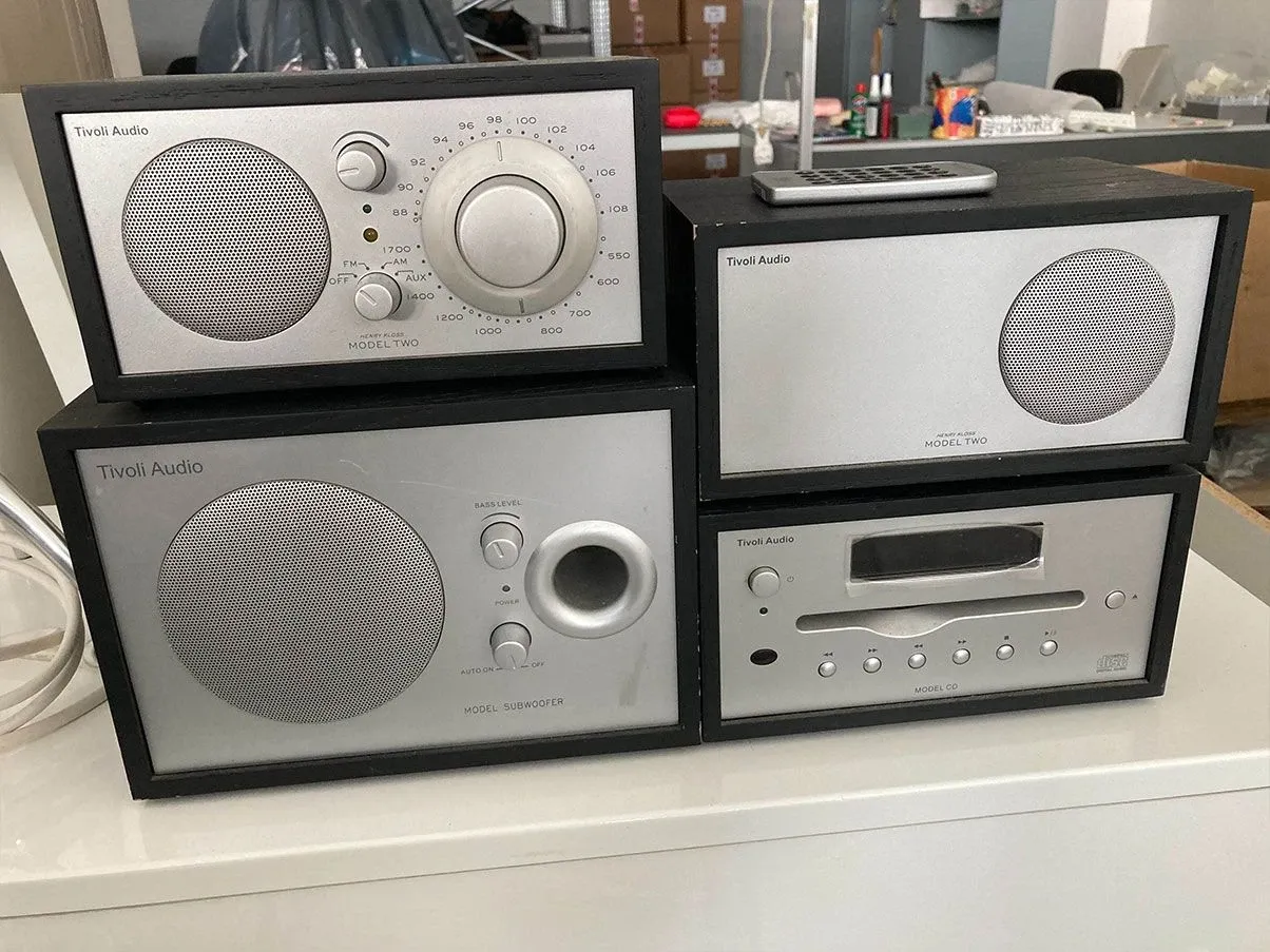 Tivoli Audio MODEL TWO CD スピーカー リモコン セット Tivoli Audio