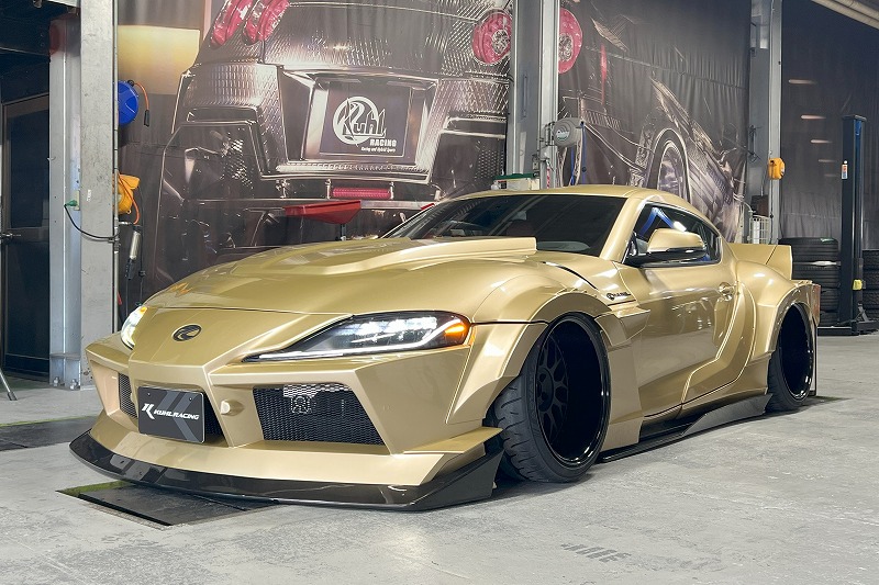 東京オートサロン2025 出展車両 トヨタ GRスープラ ワイドボディ 進化