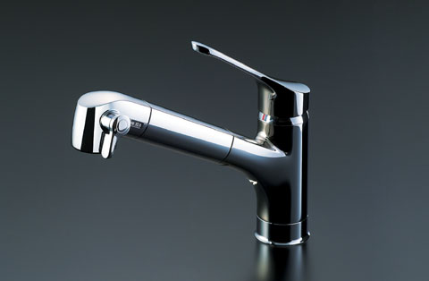 浄水器内蔵型シングルレバー混合水栓JF-6450SX(JW)（水栓金具） |展開